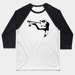 Freestyle stunt scooter trick Baseball T-Shirt